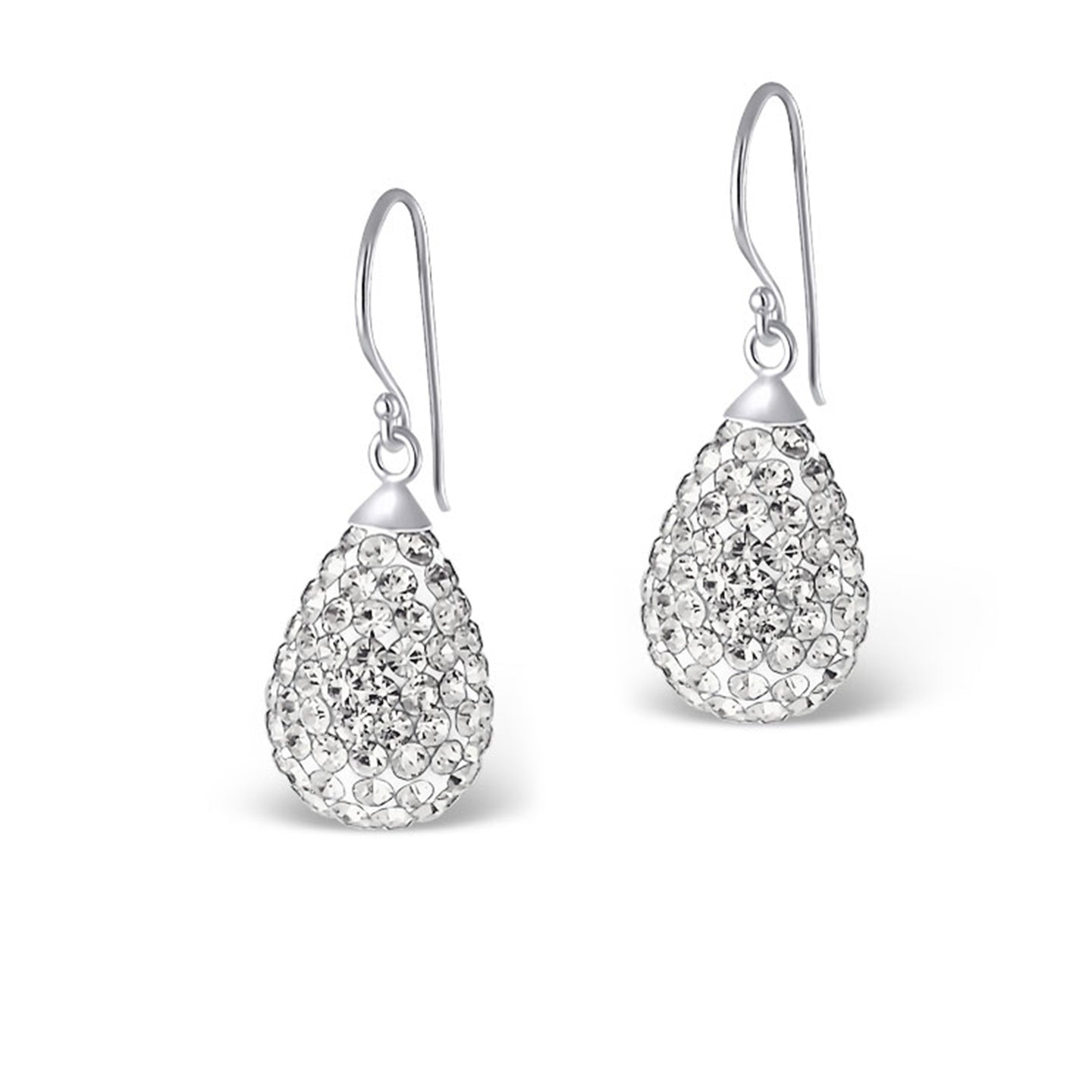 Crystal Dew Drop Earrings