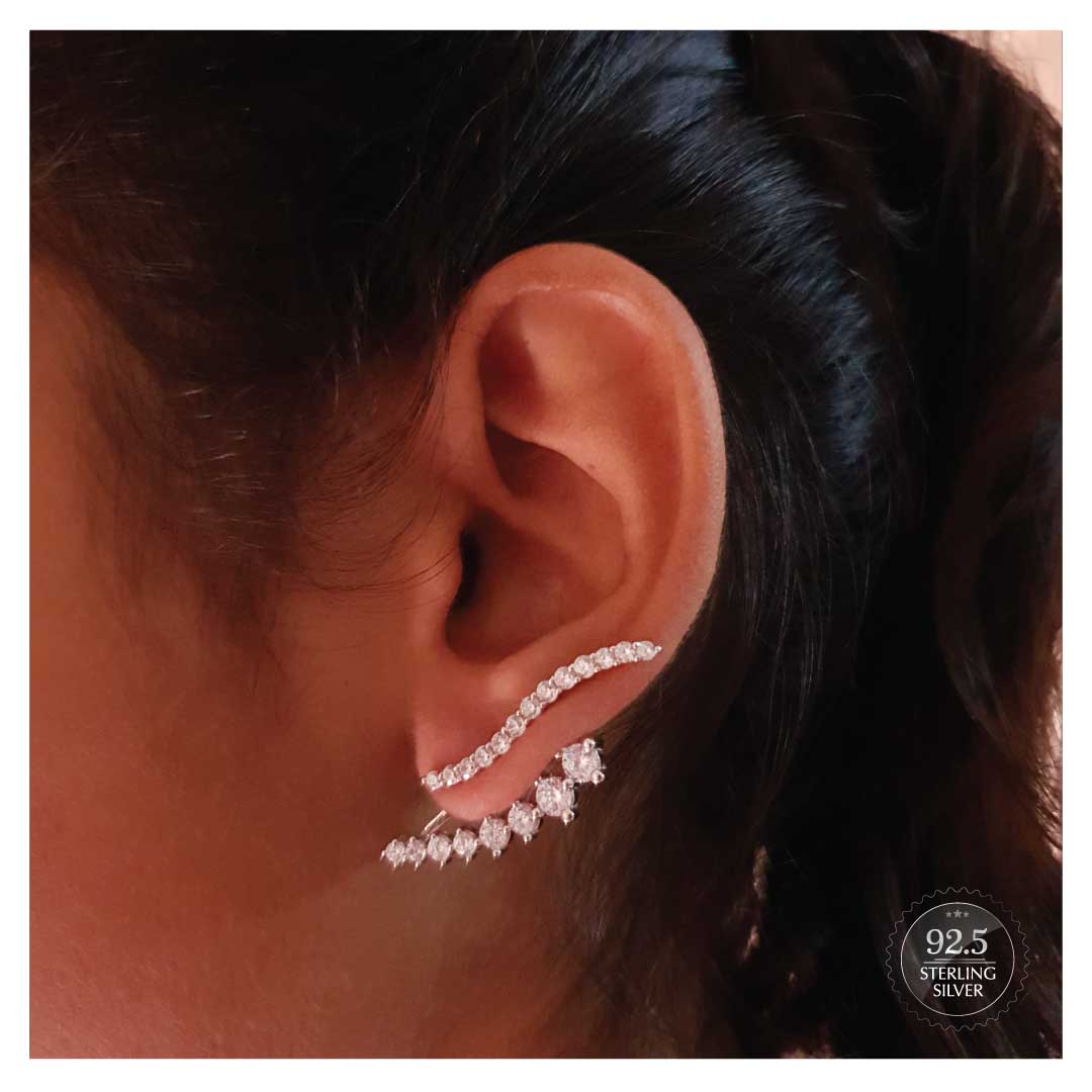 Ear Jacket - Line + Line