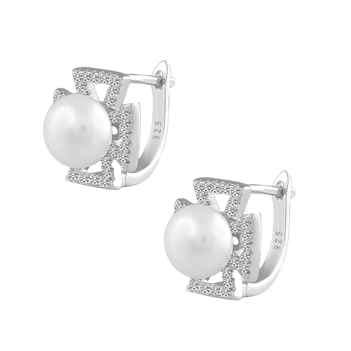 Pearl-it with a bow Earrings