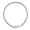 Coil Bracelet (Rhodium Finish)