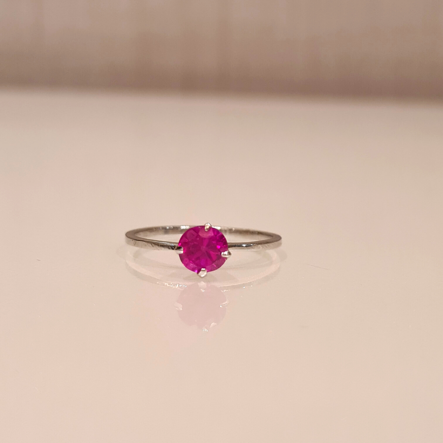 Pink Stone Ring