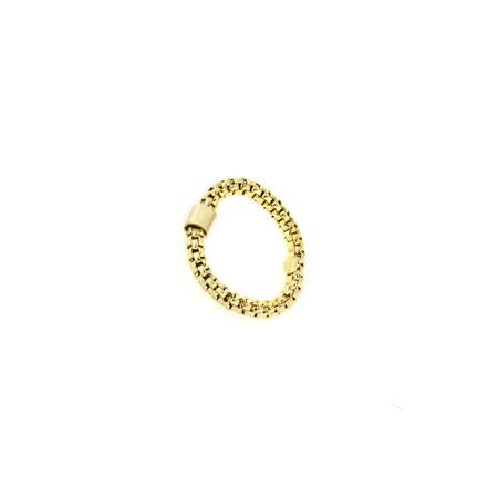 Let’s Mesh! Ring (Gold Finish)