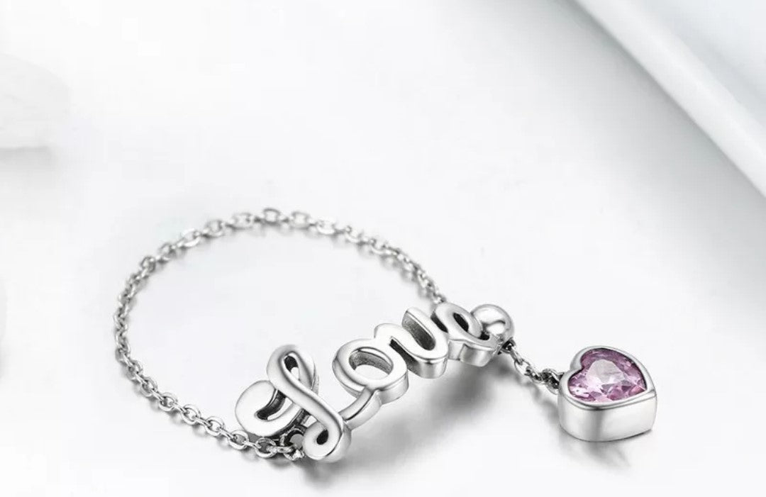 Love and Heart Ring