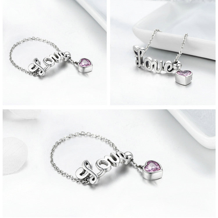 Love and Heart Ring