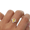 Pear Stone Ring