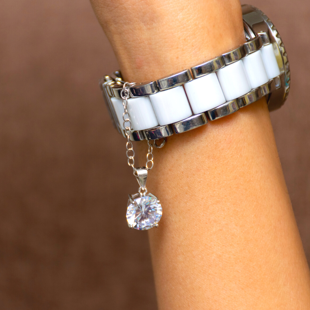 Solitaire Watch Charm