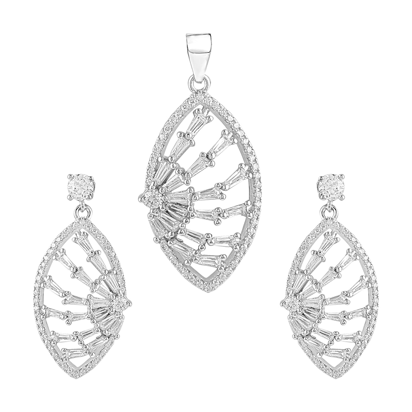 Designer Pendant Earrings Set